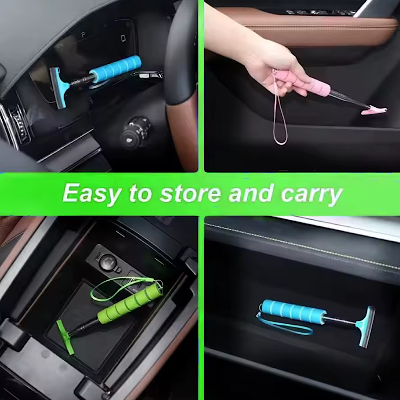 شیشه پاک کن قابل حمل مدل تلسکوپی