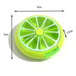 جا قرصی مسافرتی 7 خانه طرح میوه